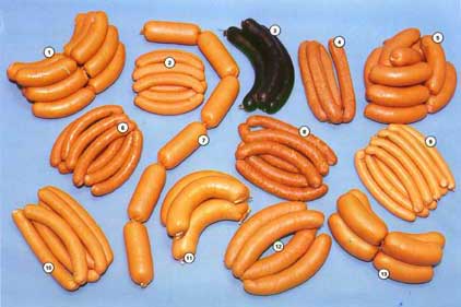 Br&uuml;hwurstwaren ger&auml;uchert 1a