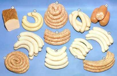 Br&uuml;hwurstwaren unger&auml;uchert