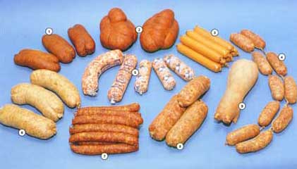 Rohwurst mit abgebrochener Reifung